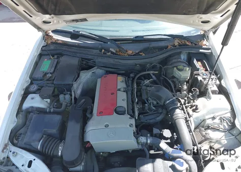 2001 Mercedes-Benz Slk 230 Kompressor из США, поврежденный, VIN WDBKK49FX1F218767